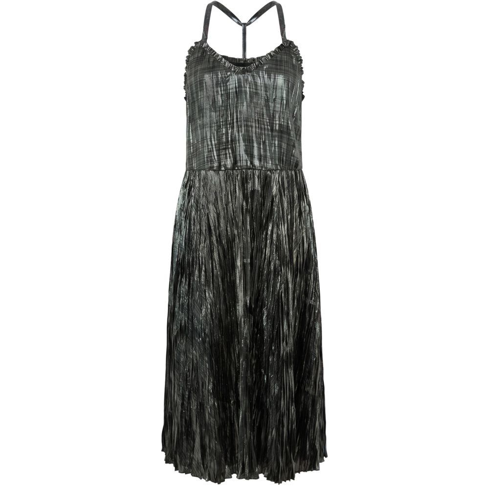 Trussardi Schwarzes Freizeitkleid aus Polyester