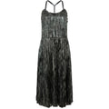 Trussardi Schwarzes Freizeitkleid aus Polyester