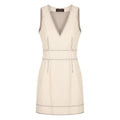 Trussardi Beige Lamm Damenkleid