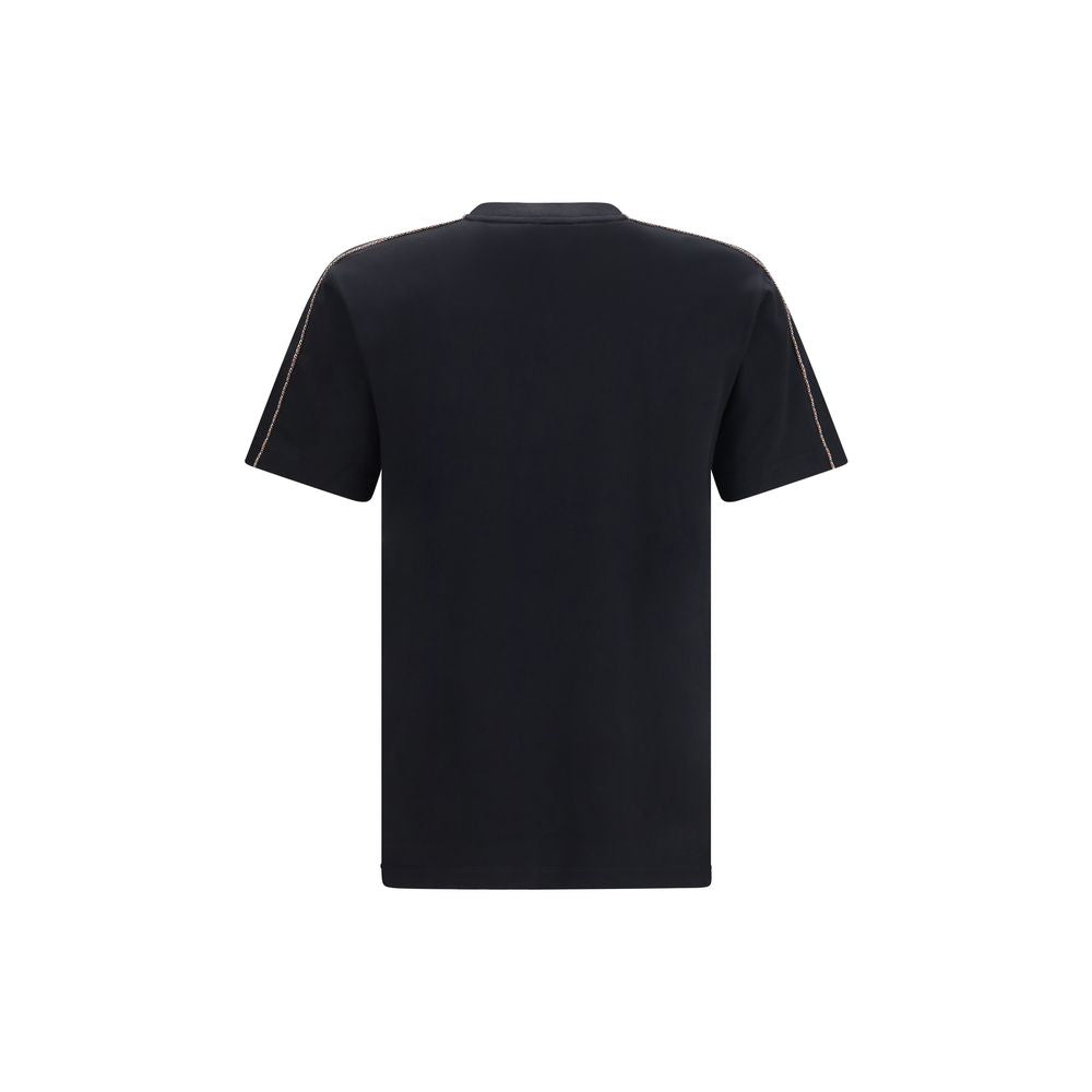 Burberry Schwarzes Baumwoll-T-Shirt