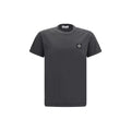 Stone Island Graues Baumwoll-T-Shirt