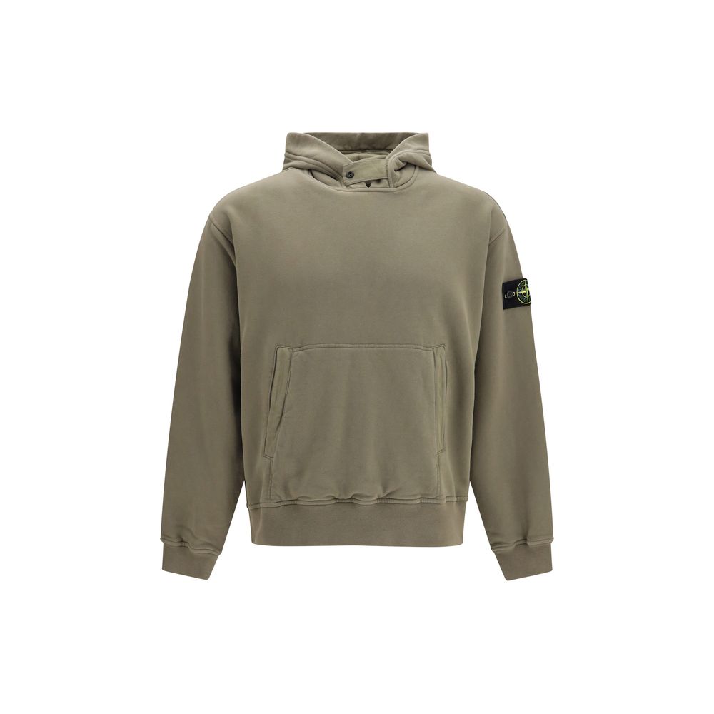 Stone Island Zweifarbiger Baumwollpullover