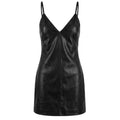 Trussardi Jeans Schwarzes Freizeitkleid aus Polyester