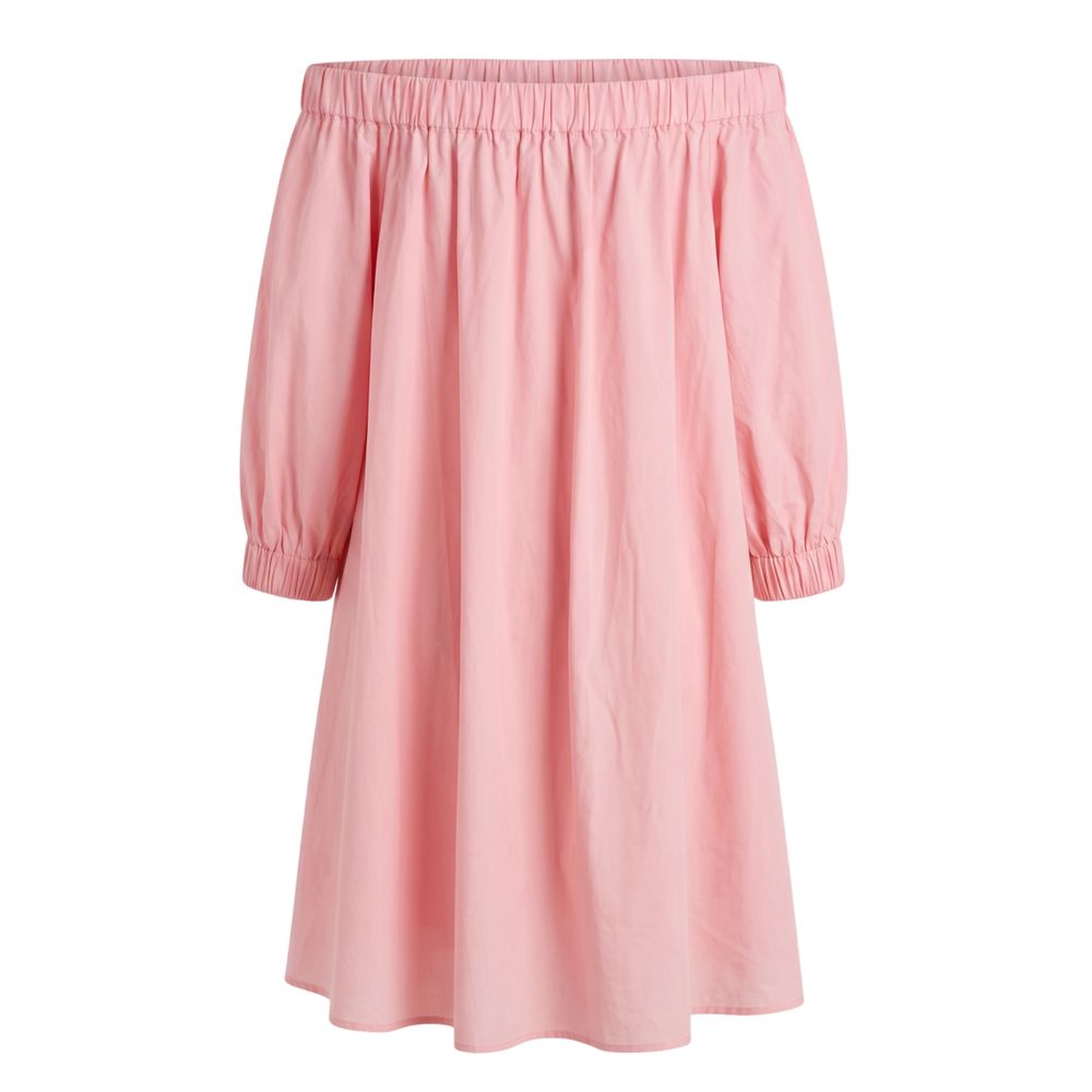 Trussardi Jeans Rosa Baumwollkleid