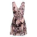 Trussardi Jeans Pink Polyester Damenkleid