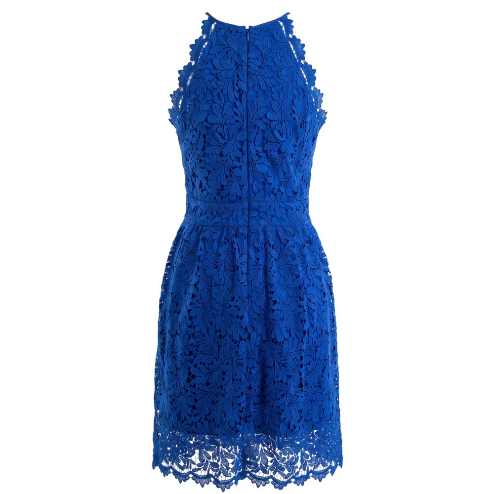Trussardi Jeans Damenkleid aus blauem Polyester