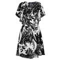 Trussardi Jeans Schwarzes Freizeitkleid aus Polyester