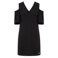 Trussardi Jeans Schwarzes Freizeitkleid aus Polyester