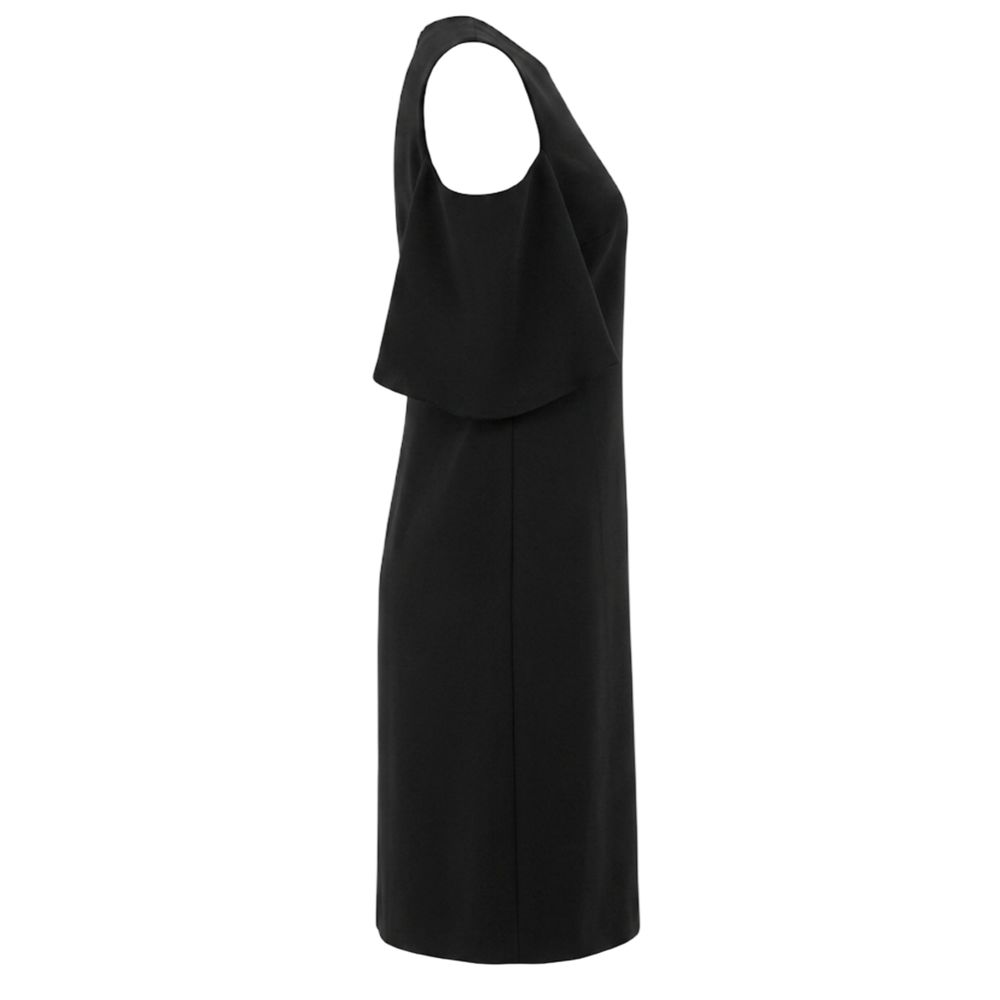 Trussardi Jeans Schwarzes Freizeitkleid aus Polyester