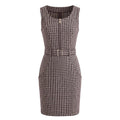 Trussardi Jeans Schwarzes Baumwoll-Freizeitkleid