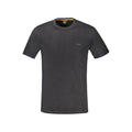 Hugo Boss Schwarzes Baumwoll-T-Shirt für Herren