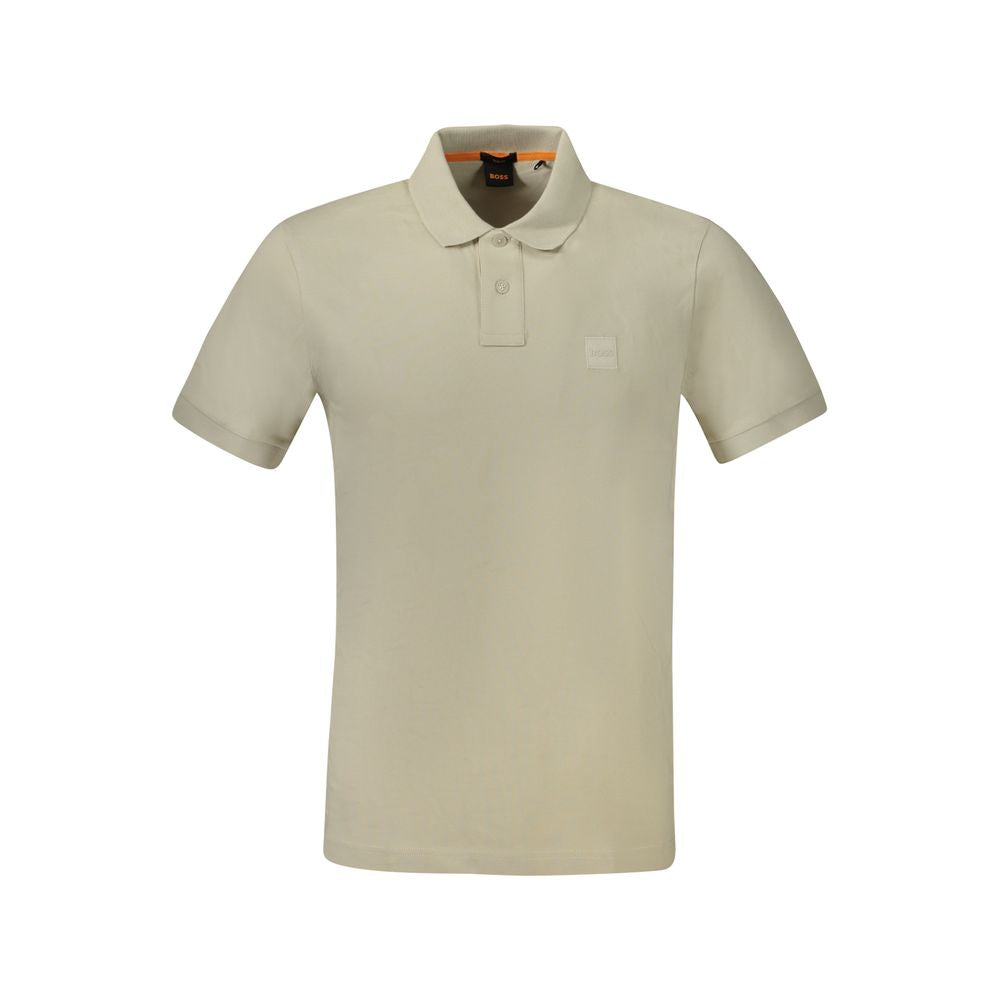 Hugo Boss Beige Baumwoll-Poloshirt für Herren