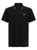 Hugo Boss Schwarzes Baumwoll-Poloshirt