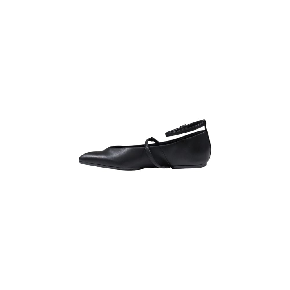 Armani Exchange Schwarze Plateau-Pumps aus Polyester