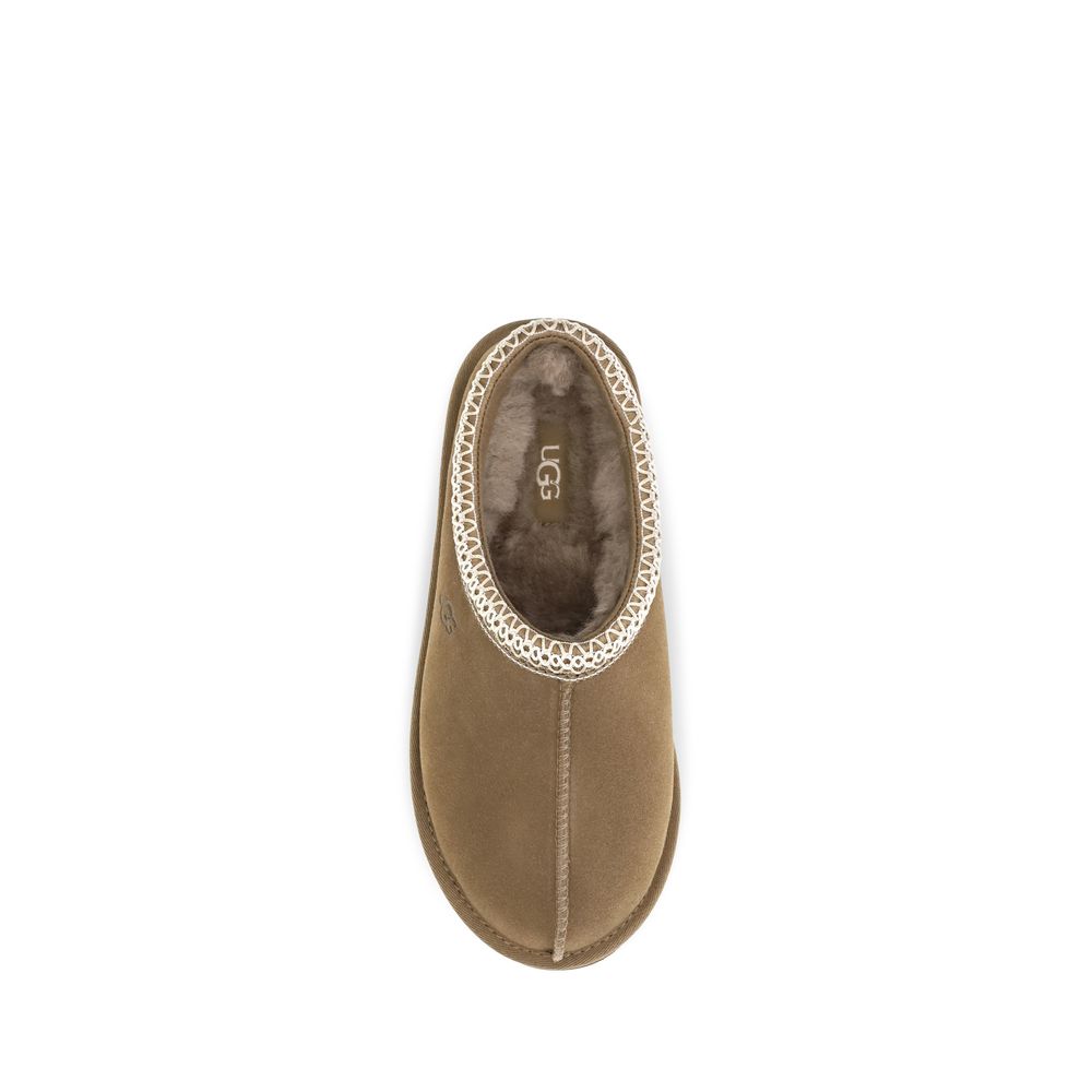 UGG Beige Leder Mules