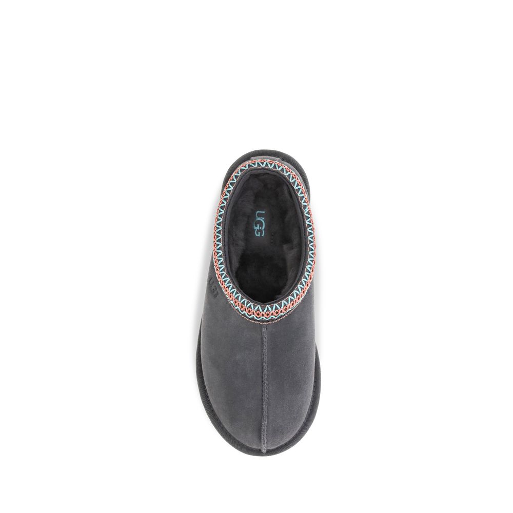 UGG Graue Leder-Mules