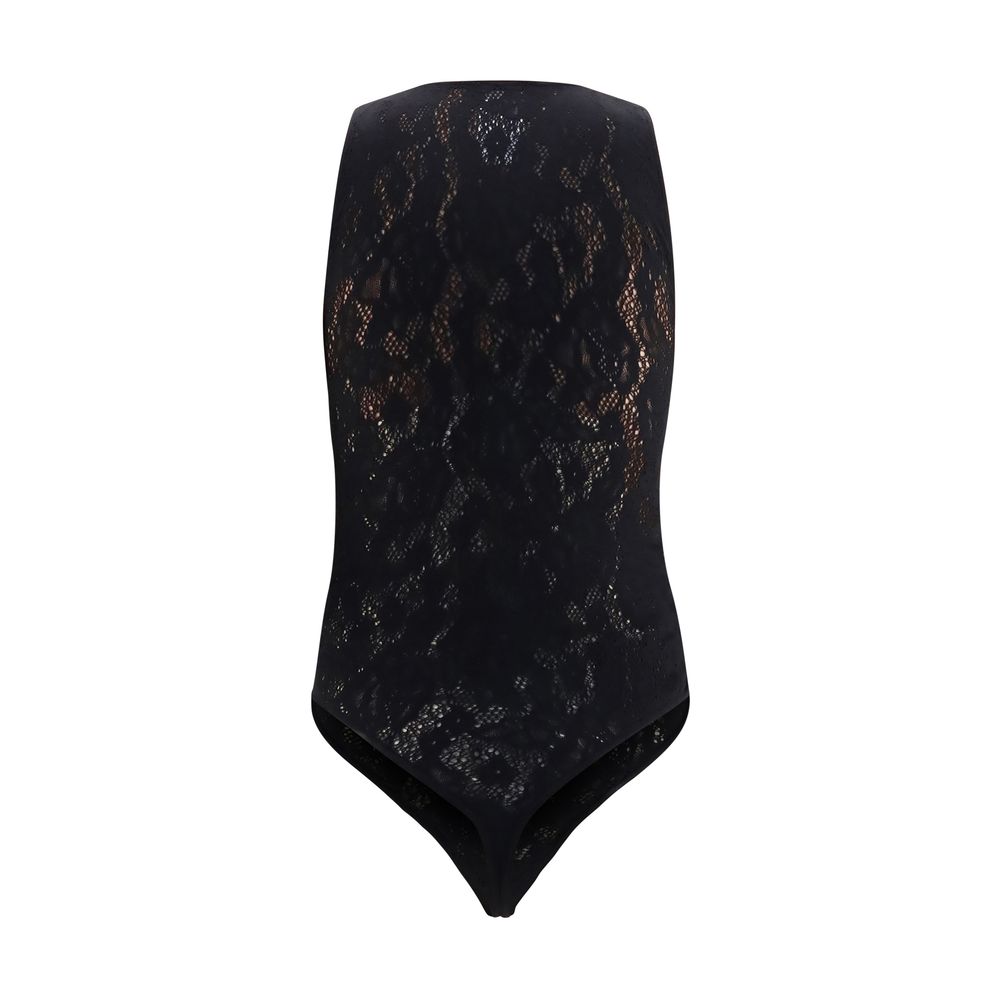 Wolford Schwarzer Polyamid-Body