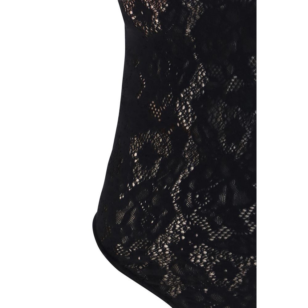 Wolford Schwarzer Polyamid-Body