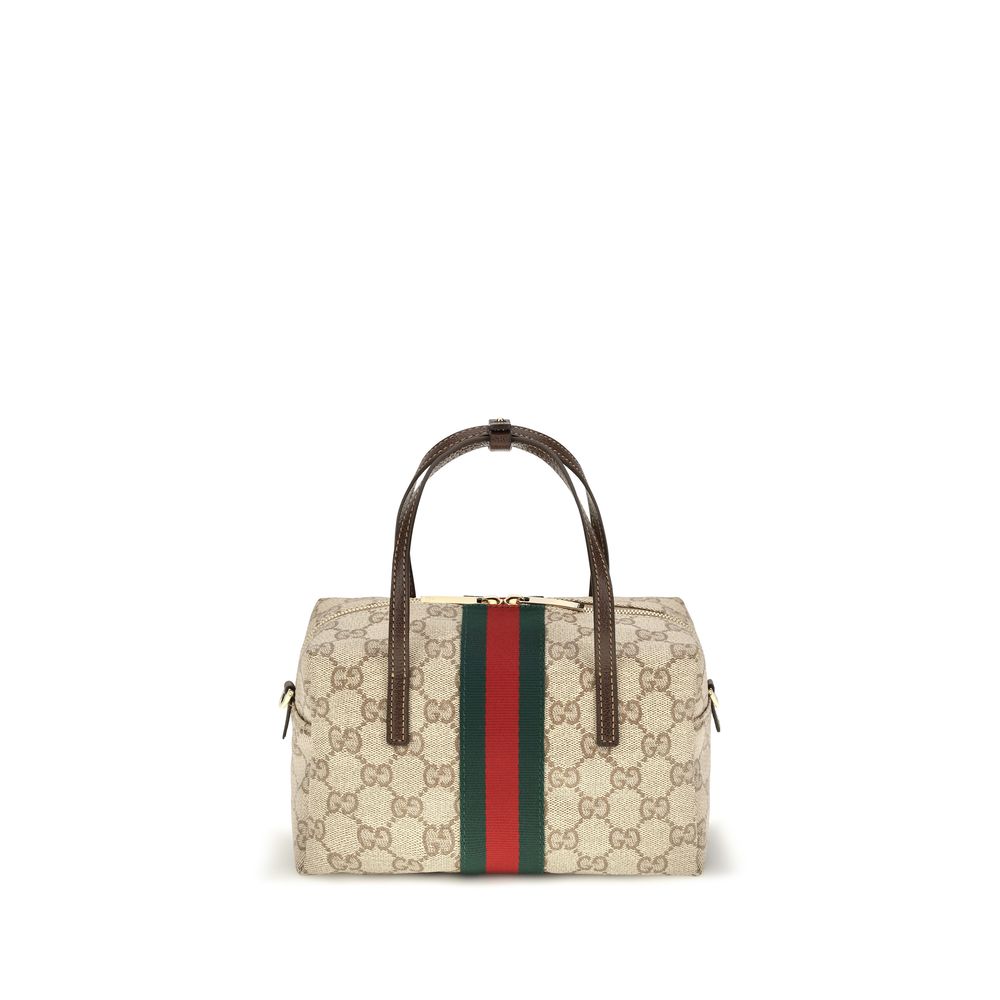 Gucci Beige Stoff-Handtasche