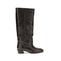 P.A.R.O.S.H. Braune Kalbsleder Bos Taurus Stiefeletten