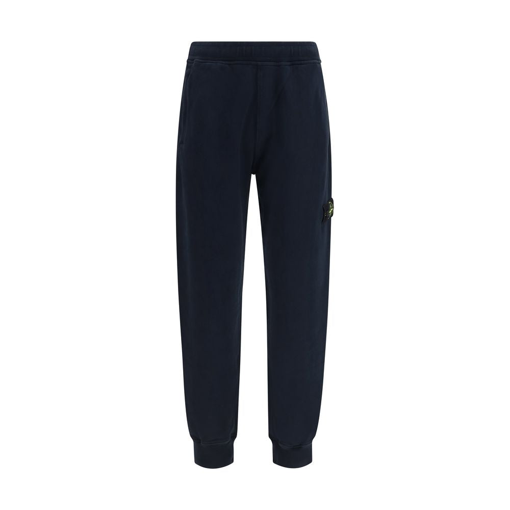 Stone Island Blauer Baumwoll-Sweatshirt