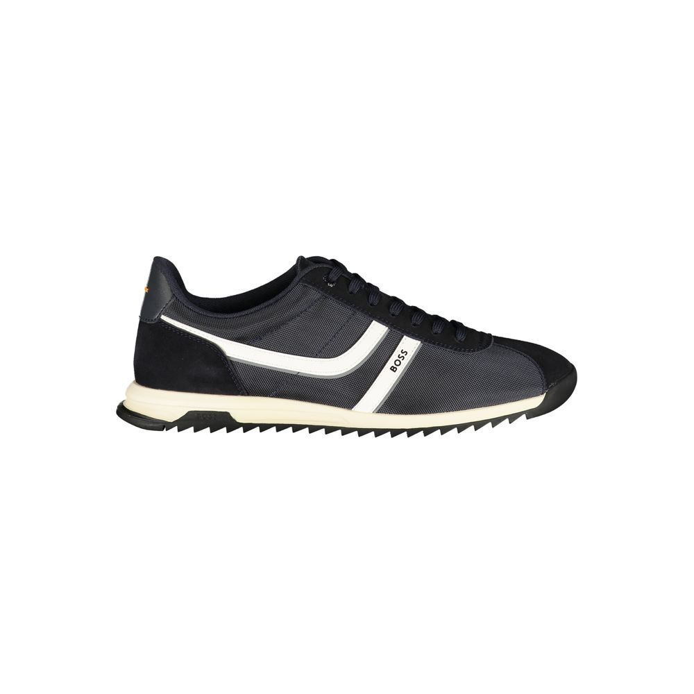 Hugo Boss Blauer Sneaker aus Polyurethan für Herren