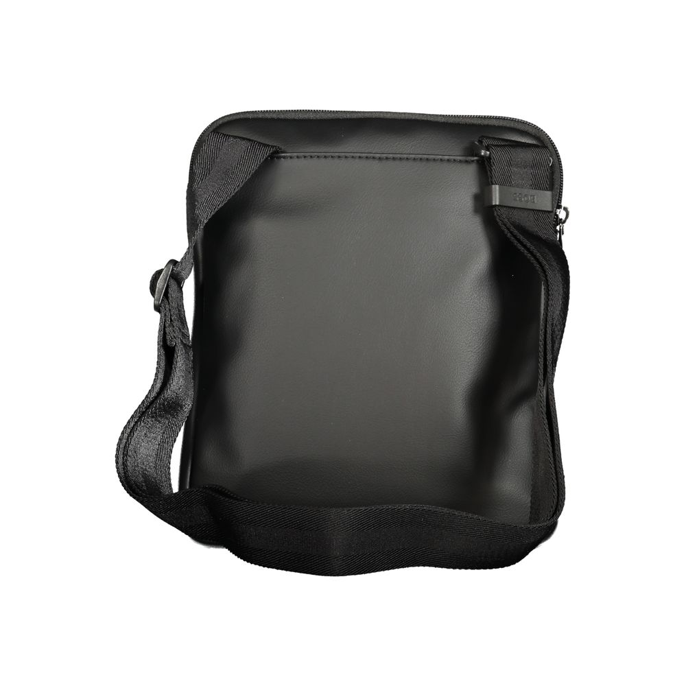 Hugo Boss Schwarze Polyester-Umhängetasche
