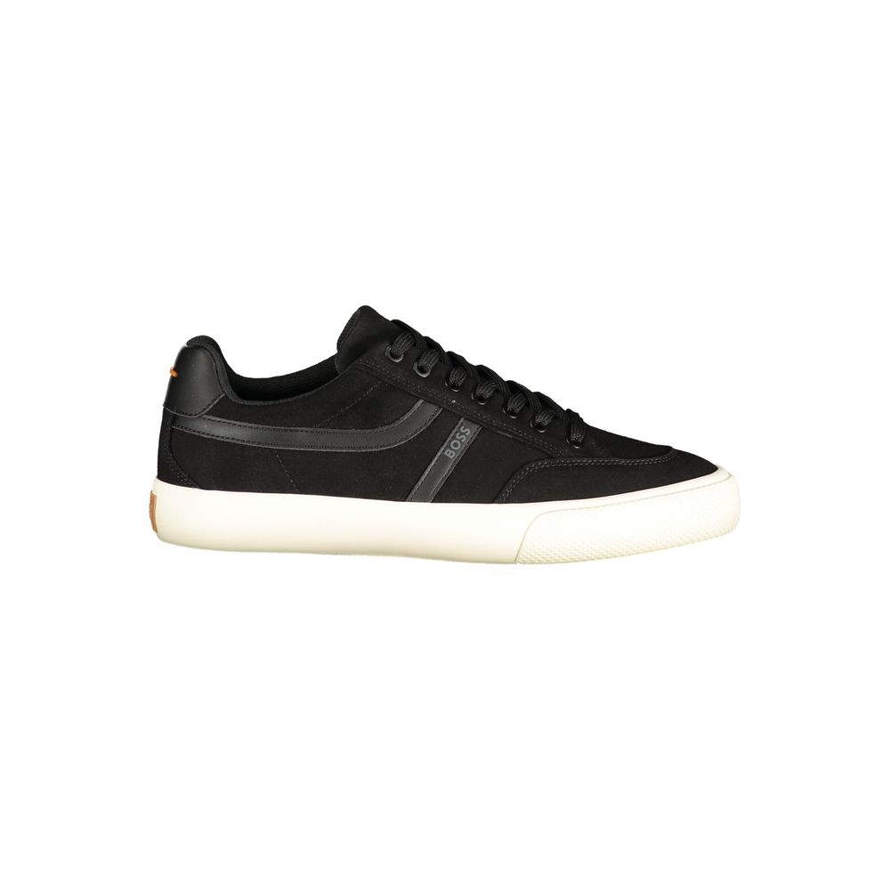 Hugo Boss Schwarze Sportschuhe aus Polyester