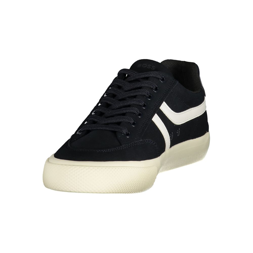 Hugo Boss Blauer Sneaker aus Polyurethan für Herren