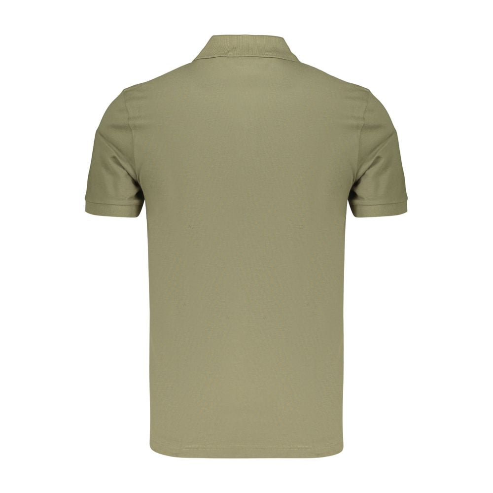 Hugo Boss Grünes Herren-Poloshirt aus Baumwolle