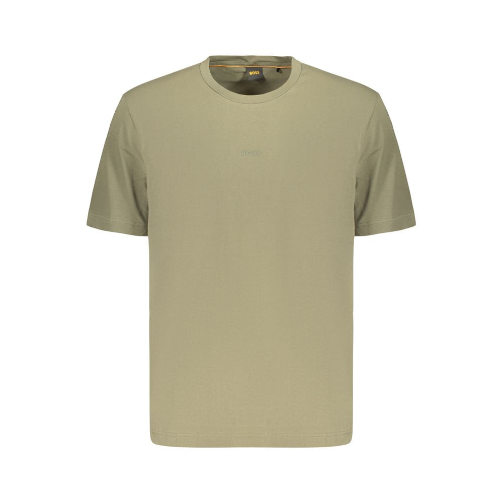 Hugo Boss Herren-T-Shirt aus Verde-Baumwolle