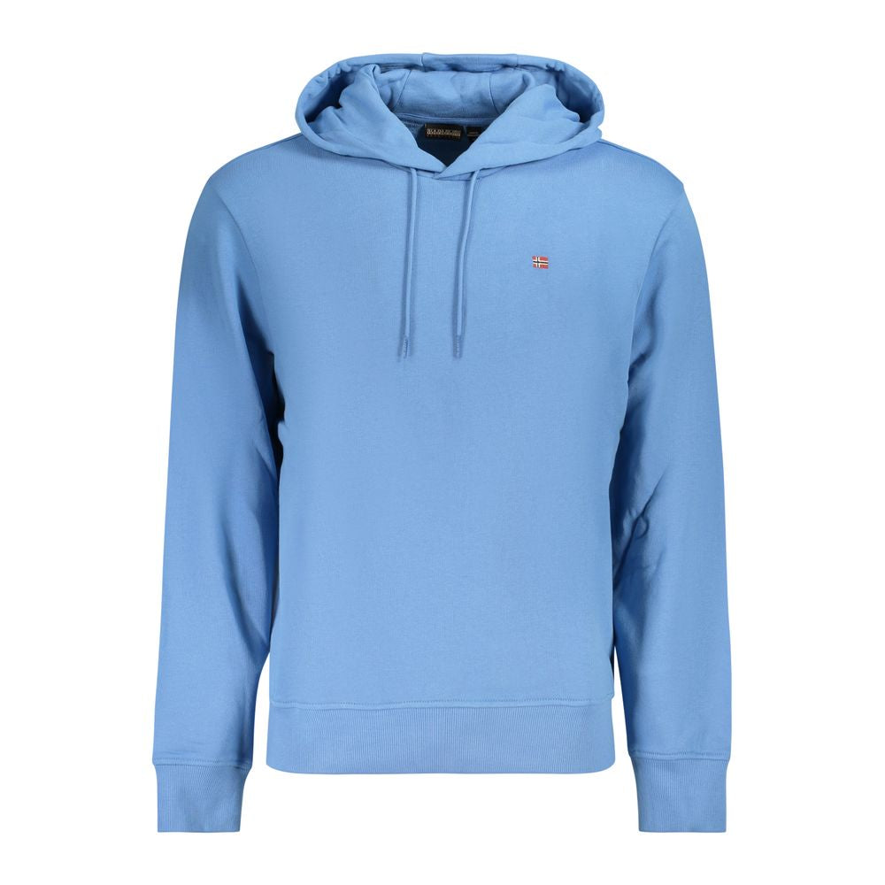 Napapijri Azzurro Baumwoll-Kapuzenpullover für Herren