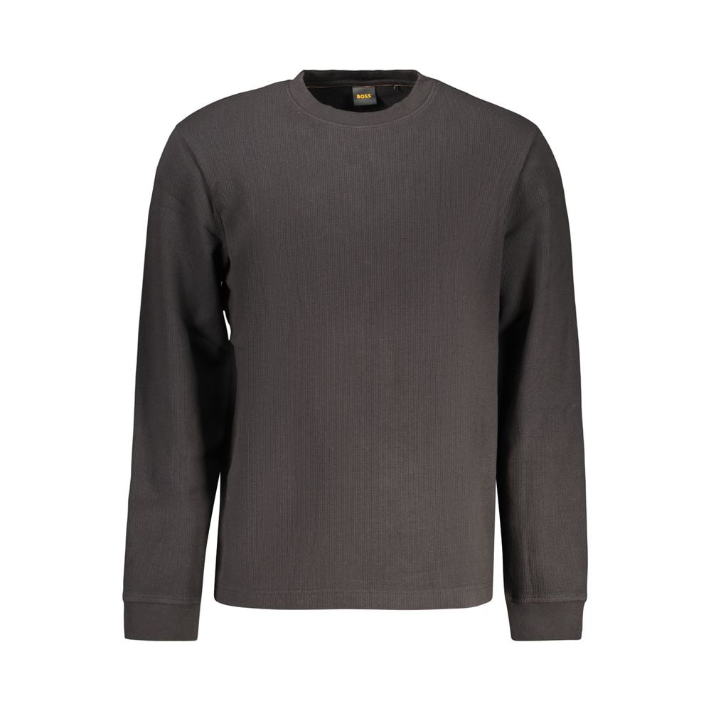 Hugo Boss Schwarzes Baumwollhemd für Herren
