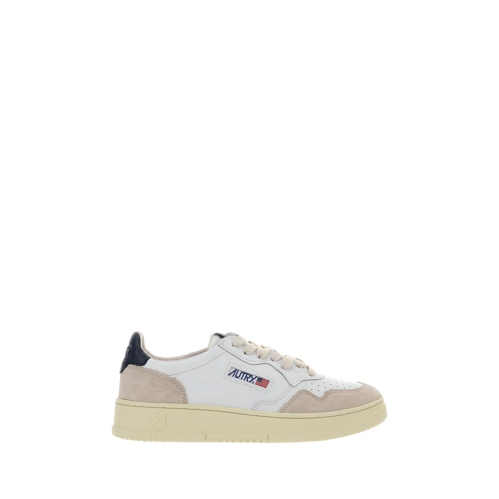 Autry Weiße Kalbsleder Bos Taurus Athletic Sneaker