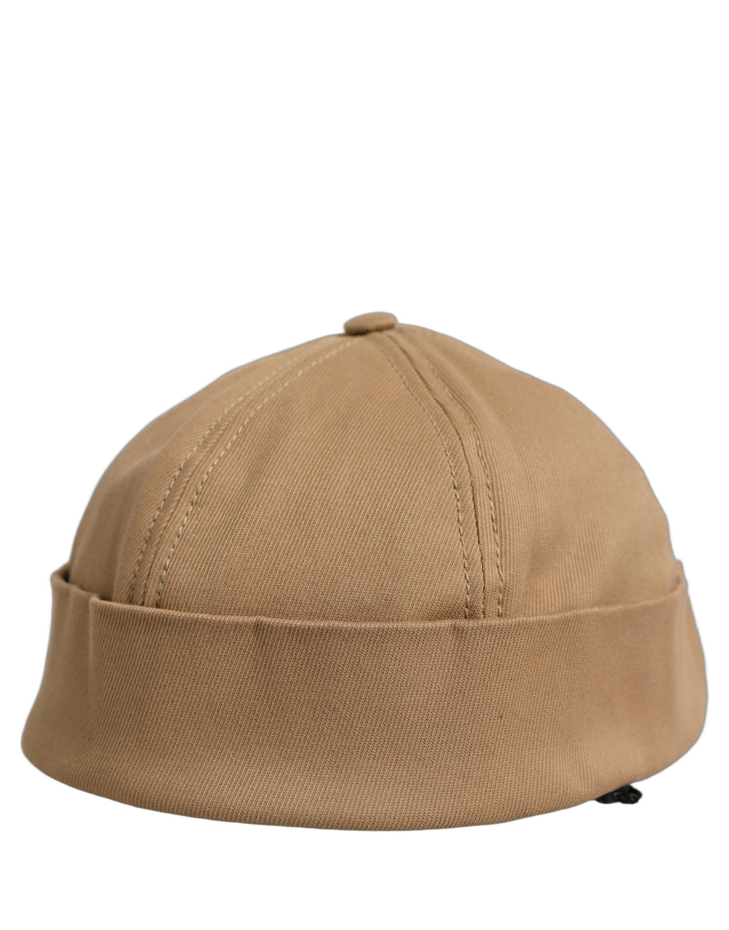 Dolce & Gabbana Herren Khaki Baumwoll Docker Capello Hut ohne Krempe