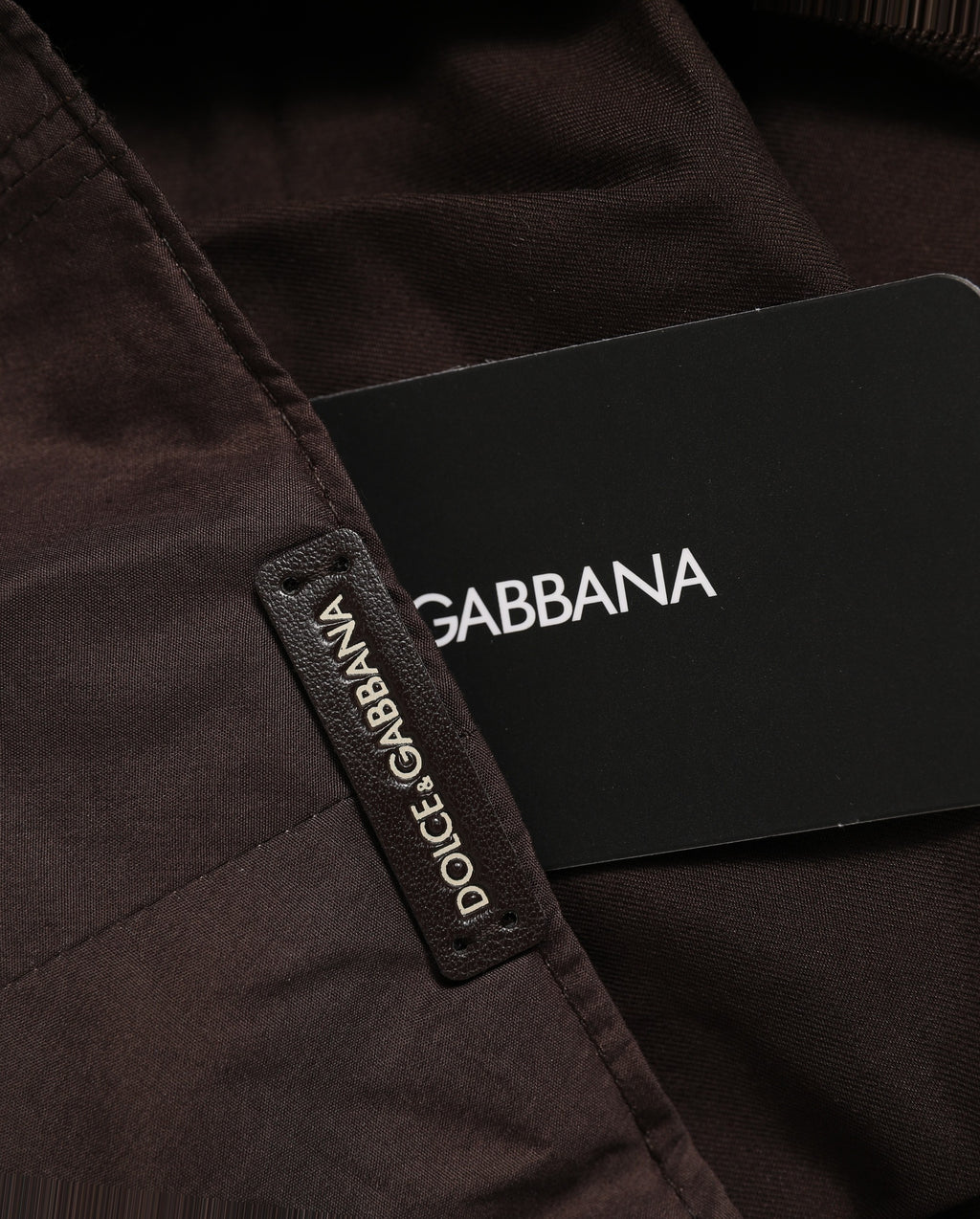 Dolce & Gabbana Herren Schirmmütze aus Baumwolle in Braun