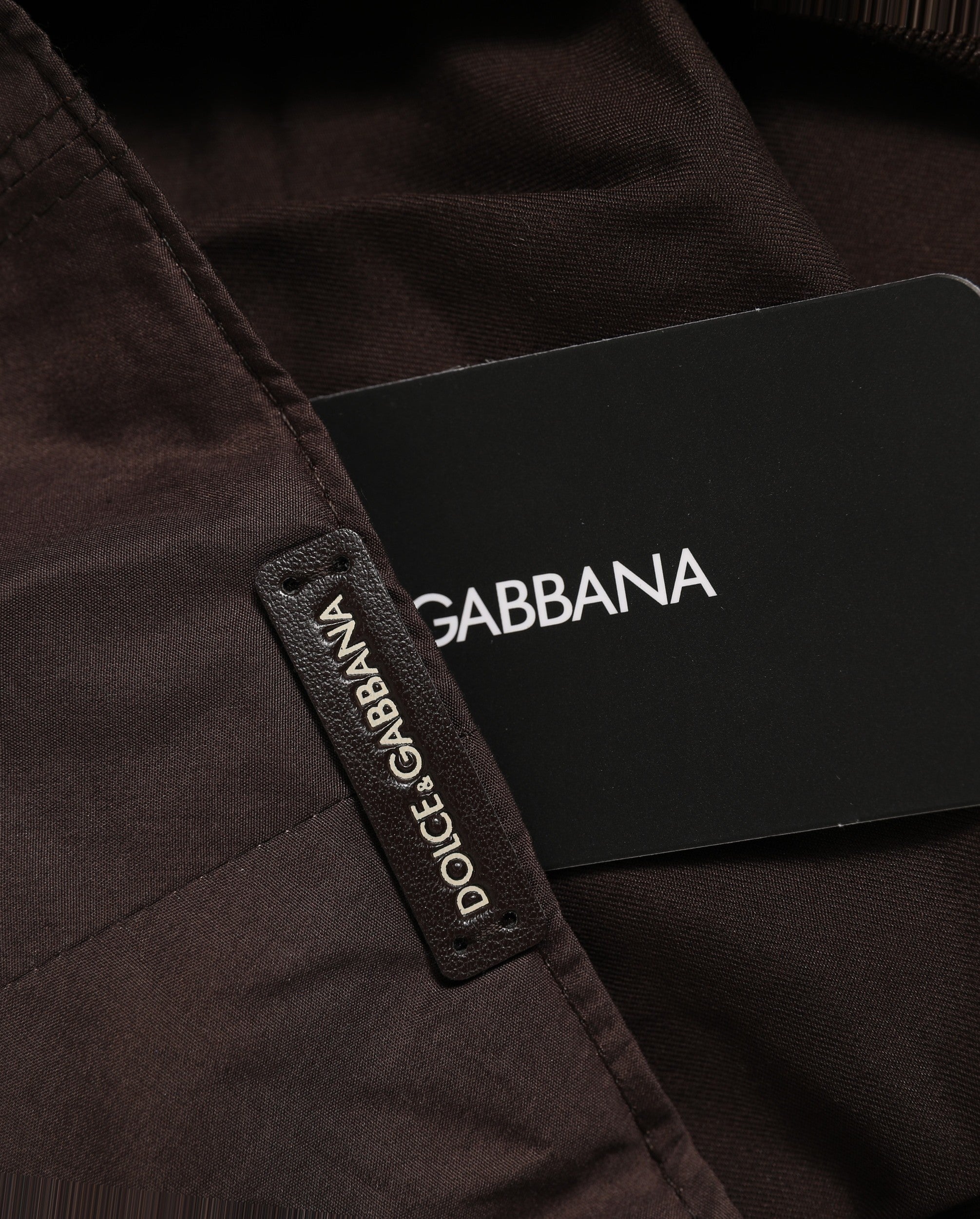 Dolce & Gabbana Herren Schirmmütze aus Baumwolle in Braun