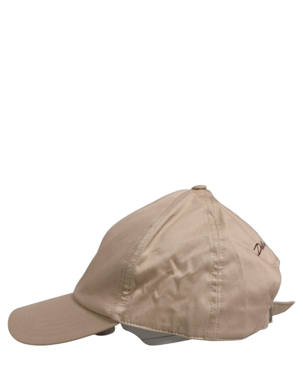 Dolce & Gabbana Herren Baseballkappe aus Baumwolle mit Stretchanteil in Beige