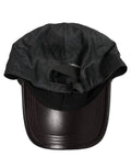Dolce & Gabbana Herren Baseball Cap in Dunkelgrau mit Fischgrätmuster