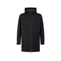 Herno Schwarzer Polyester-Mantel