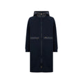 Herno Blauer Baumwollmantel