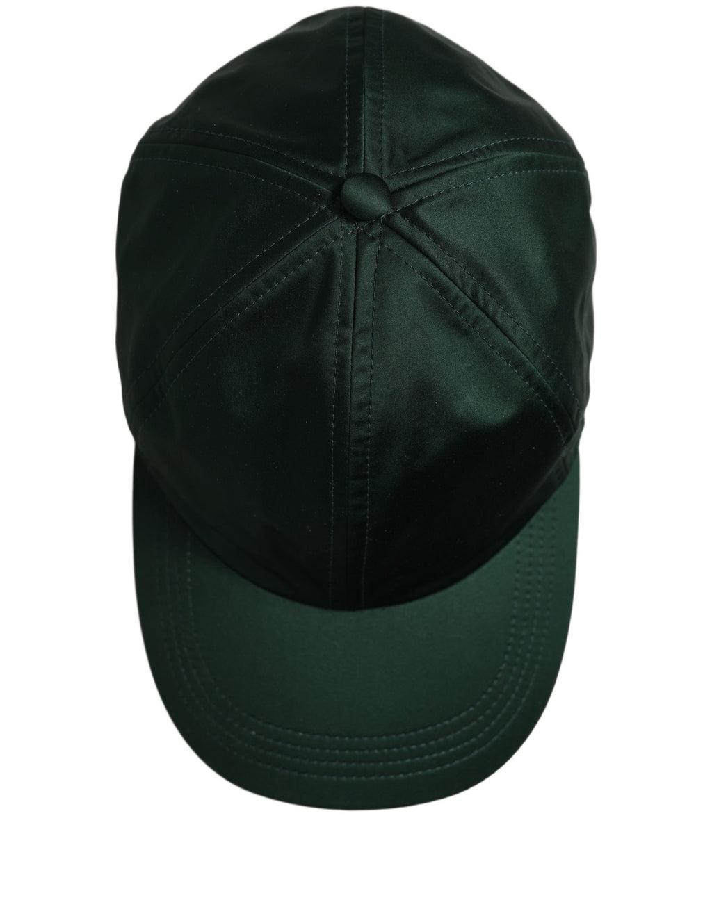 Dolce & Gabbana Herren Baseballkappe aus Baumwolle in Dunkelgrün, 6-Panel-Design
