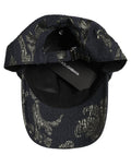Dolce & Gabbana Herren Schwarze Barocco Blumen Baumwoll-Baseballkappe