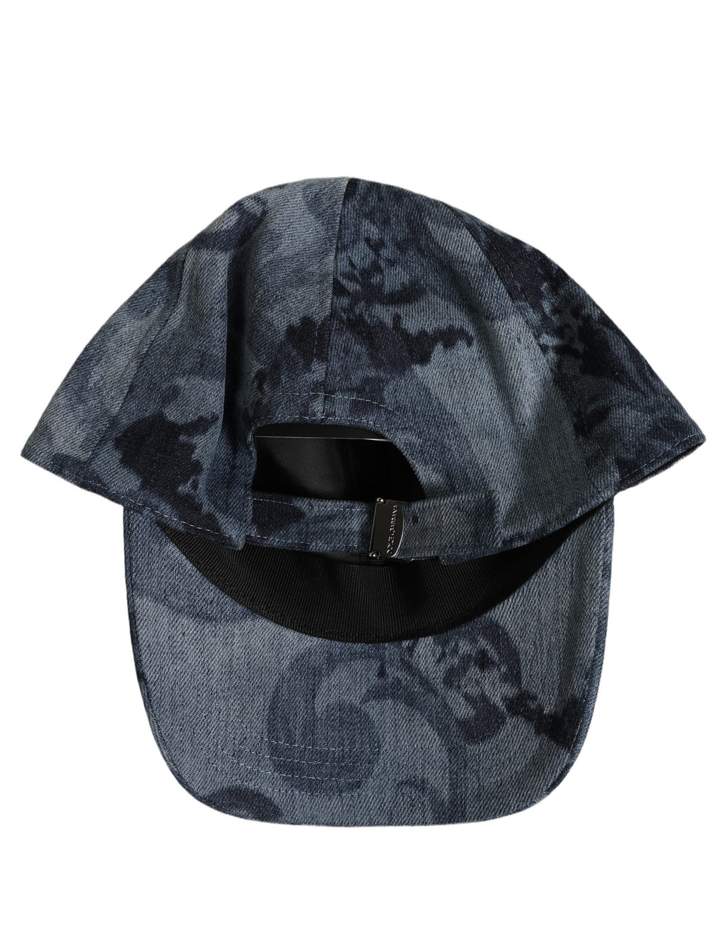Dolce & Gabbana Herren Baseballcap aus Baumwolle in Blau mit Allover-Logo