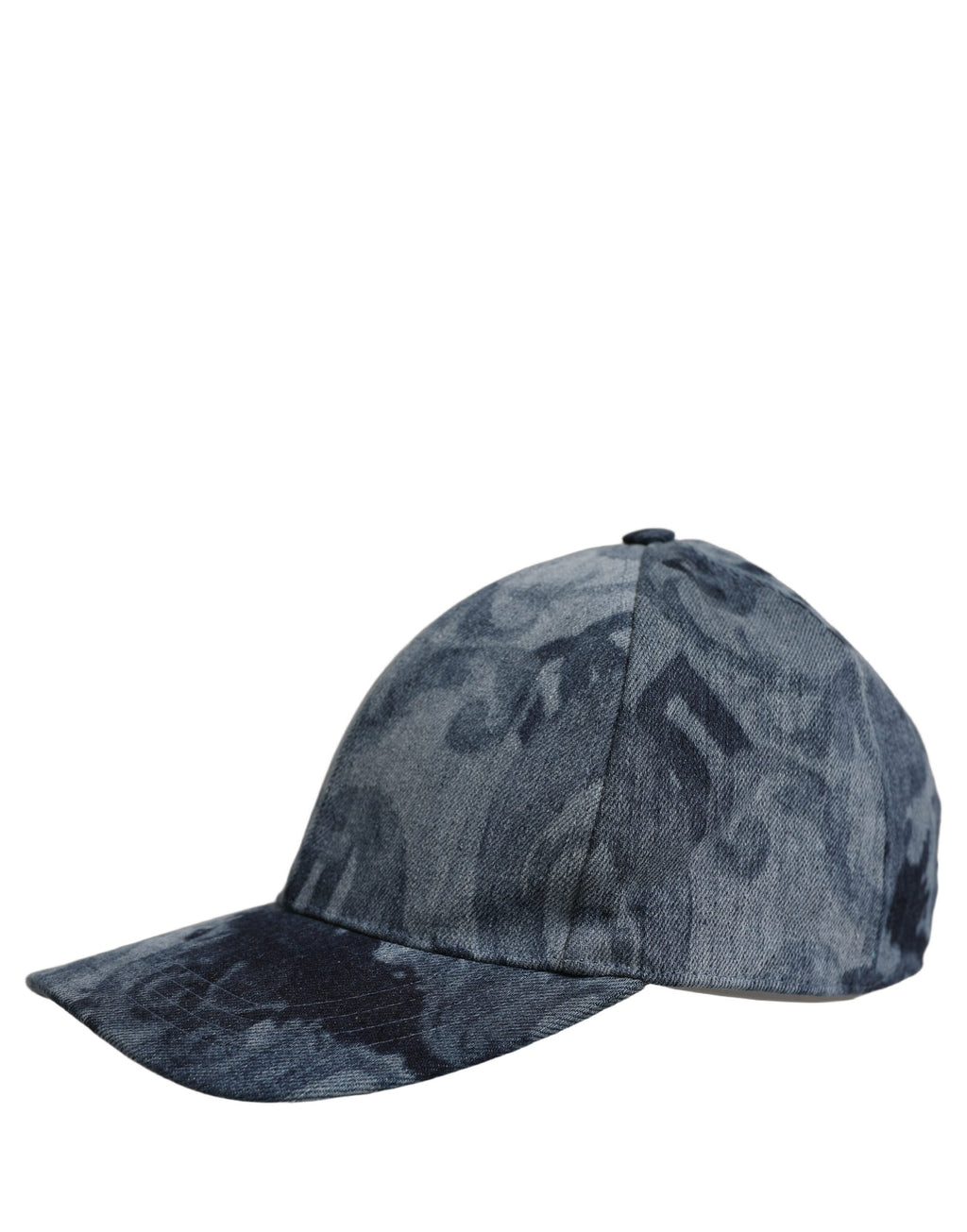 Dolce & Gabbana Herren Baseballcap aus Baumwolle in Blau mit Allover-Logo