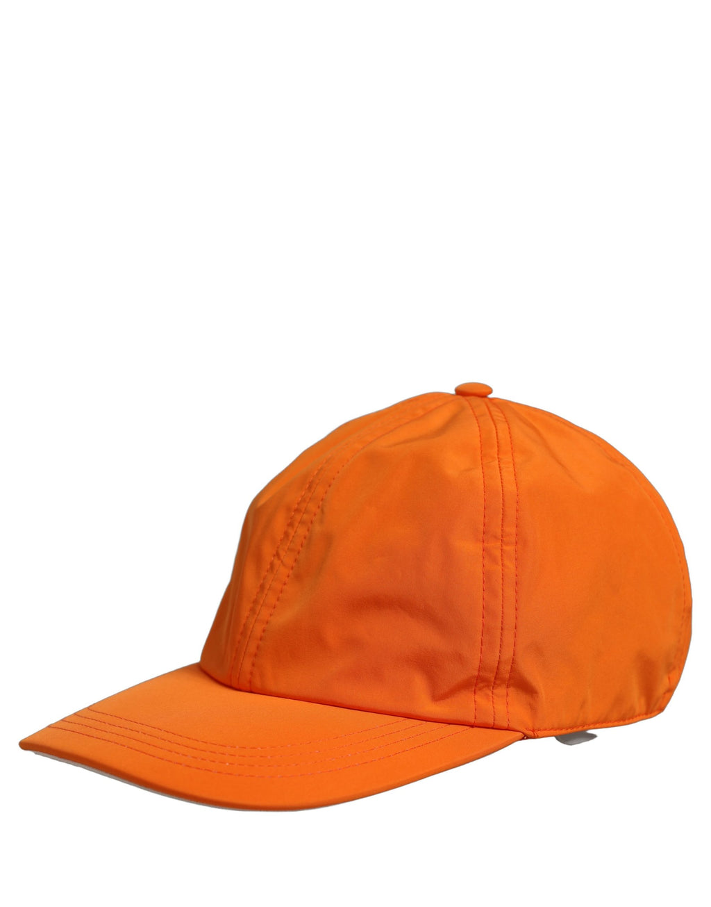 Dolce & Gabbana Herren Baseball Cap aus orangefarbenem Polyester, 6-Panel-Design
