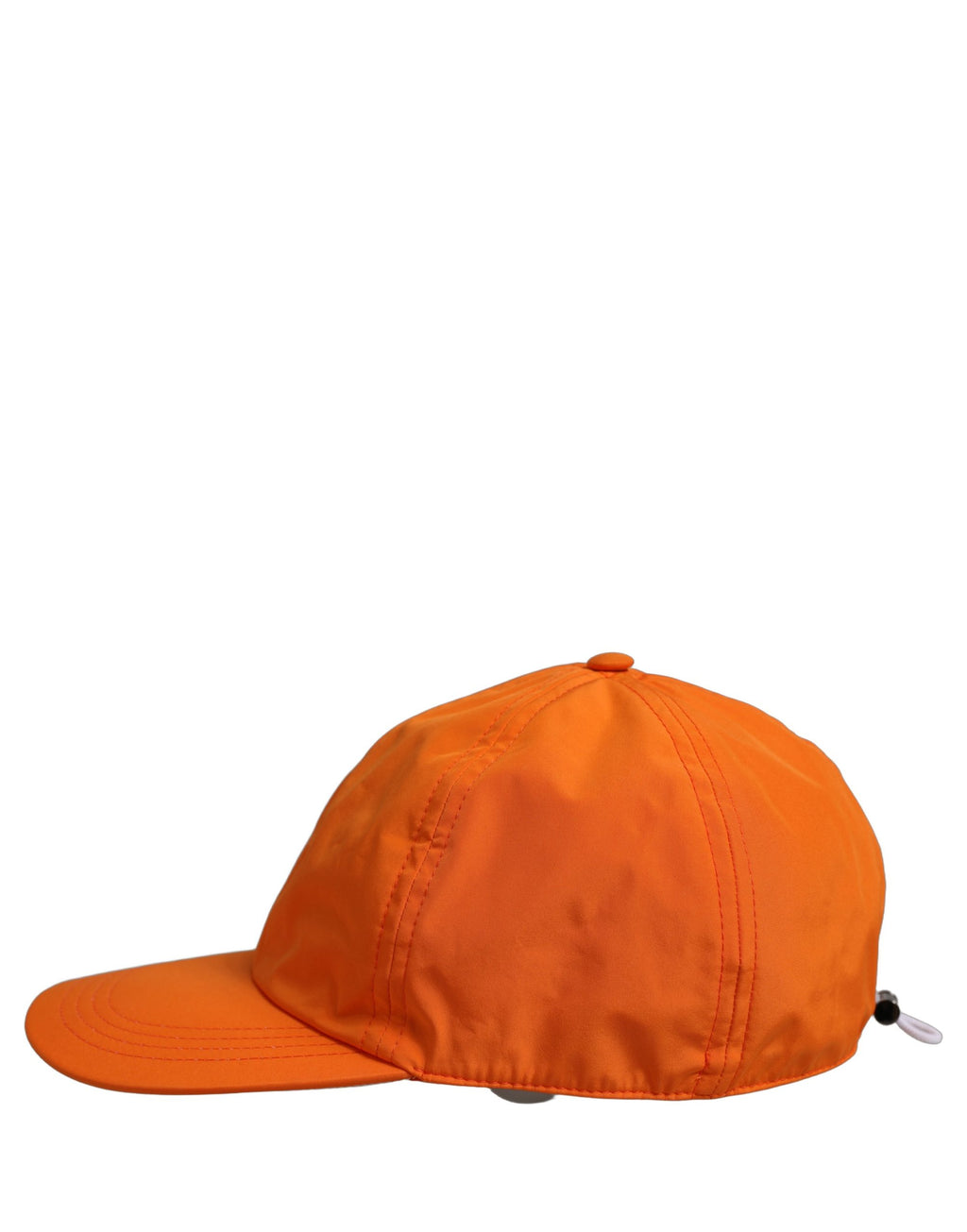 Dolce & Gabbana Herren Baseball Cap aus orangefarbenem Polyester, 6-Panel-Design