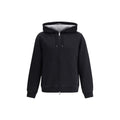Brunello Cucinelli Schwarzer Baumwoll-Sweatshirt