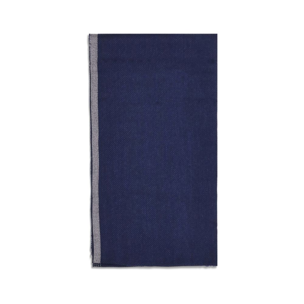 Brunello Cucinelli Blauer Kaschmirschal