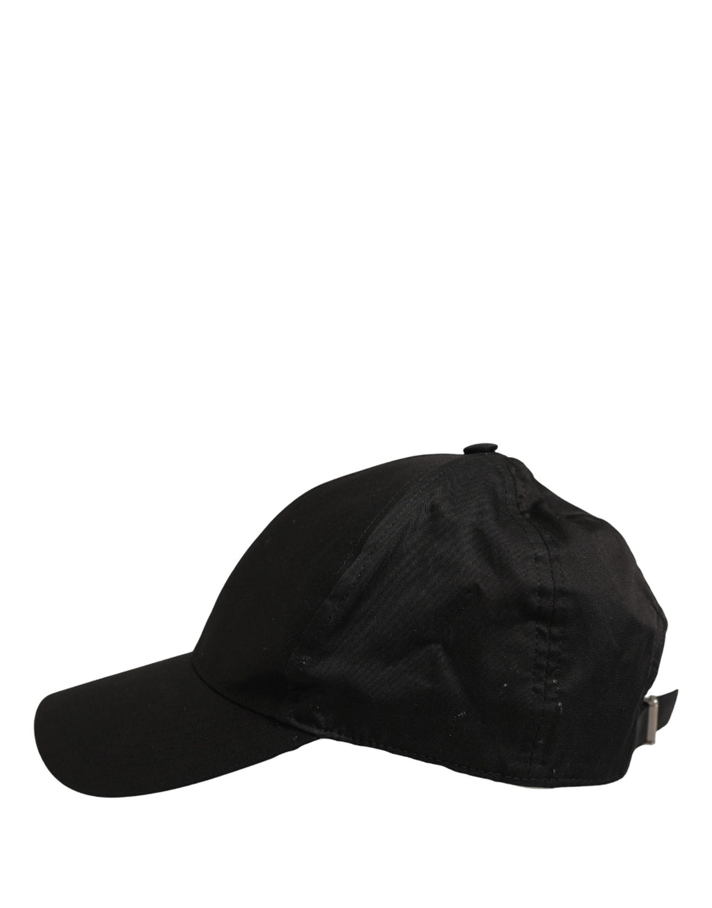 Dolce & Gabbana Herren Baseball Cap aus schwarzer Baumwolle, 6-Panel-Design